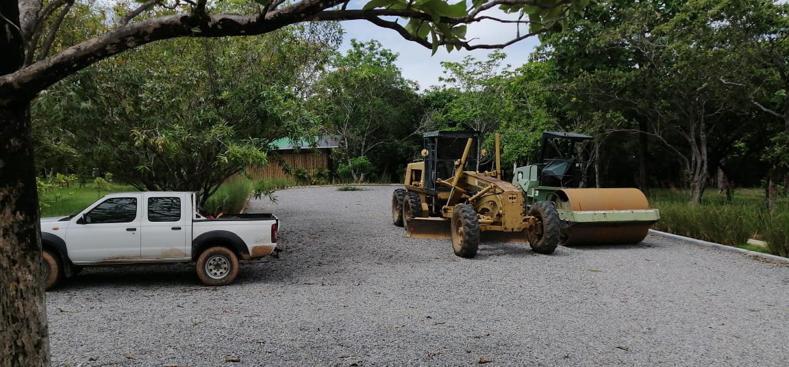 Infrastructure Installation & Parking Site Integration in Progress — Boca Chica, Chiriquí.