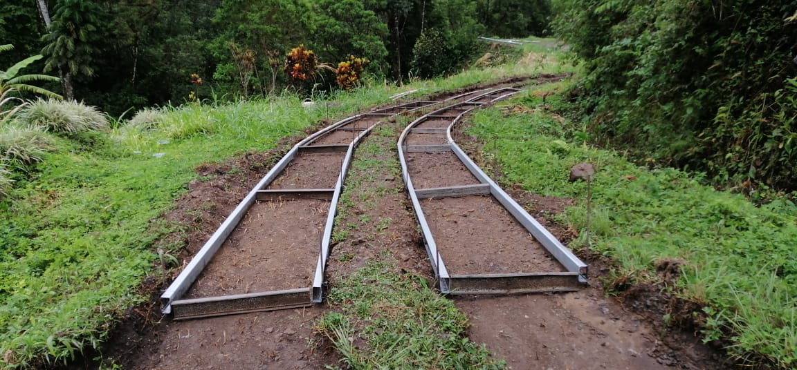 Early-Stage Concrete Pad Preparation & Structural Layout — Volcán, Chiriquí.